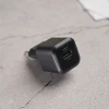 Încărcător de călătorie SWISSTEN GaN 1x USB-C 20W PD + 1x USB-A 18W QC NEGRU