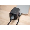 Încărcător de călătorie SWISSTEN GaN 1x USB-C 20W PD + 1x USB-A 18W QC NEGRU