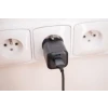 Încărcător de călătorie SWISSTEN GaN 1x USB-C 20W PD + 1x USB-A 18W QC NEGRU