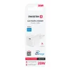 Încărcător de călătorie SWISSTEN GaN 1x USB-C 20W, putere de alimentare, alb