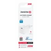 Încărcător de călătorie SWISSTEN GaN 1x USB-C 20W, putere de alimentare, alb