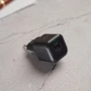 Încărcător de călătorie SWISSTEN GaN 1x USB-C 35W PD + 1x USB-A 27W QC NEGRU