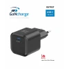 Încărcător de călătorie SWISSTEN GaN 1x USB-C 35W Power Delivery Negru