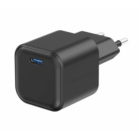 Încărcător de călătorie SWISSTEN GaN 1x USB-C 35W Power Delivery Negru