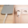 Încărcător de călătorie SWISSTEN GaN 1x USB-C 45W PD + 1x USB-A 18W QC ALB