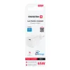 Încărcător de călătorie SWISSTEN GaN 1x USB-C 65W, alb