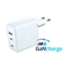 Încărcător de călătorie SWISSTEN GaN 2x USB-C + 1x USB 70W
