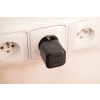 Încărcător de călătorie SWISSTEN GaN 2x USB-C 20W Power Delivery Negru