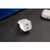 Încărcător de călătorie SWISSTEN GaN 2x USB-C 20W, putere de alimentare, alb