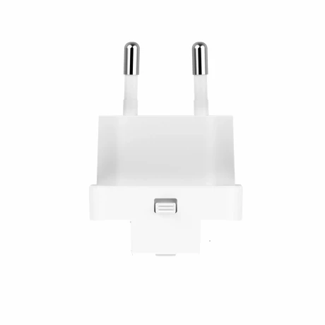 Încărcător de călătorie SWISSTEN GaN USB-C + USB-A 45W Mufe interschimbabile (SUA, UE, Marea Britanie) Alb