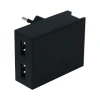 Încărcător de călătorie Swissten Smart IC cu 2x USB 3A Power, negru