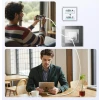 Încărcător de perete iPEAX GaN 35W (USB-C + USB-A) alb