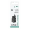Încărcător de perete iPEAX GaN 35W (USB-C + USB-A) negru