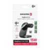 Încărcător pliabil fără fir SWISSTEN Qi2 MagBase 3 în 1 negru (compatibil cu MagSafe)