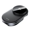 Încărcător pliabil fără fir SWISSTEN Qi2 MagBase 3 în 1 negru (compatibil cu MagSafe)