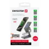 ÎNCĂRCĂTOR WIRELESS DIN ALUMINIU SWISSTEN AL1 GRI (compatibil cu MagSafe)