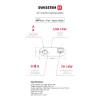 Încărcător wireless SWISSTEN 4 în 1 MFi (compatibil cu MagSafe)
