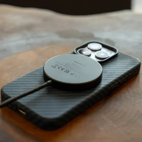 Încărcător wireless SWISSTEN MagPuck Qi2 1.5 M (compatibil cu MagSafe)