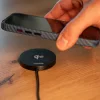 Încărcător wireless SWISSTEN MagPuck Qi2 1.5 M (compatibil cu MagSafe)