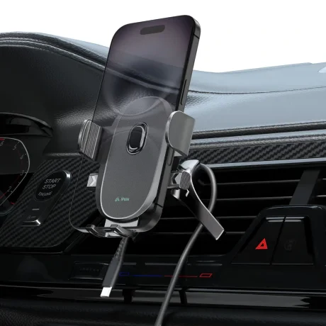 iPEAX CLIP DE SUPORT AUTO-2 NEGRU