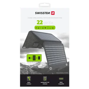 PANOU SOLAR PLIABIL SWISSTEN 22W 