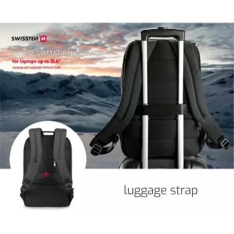 RUCSAC LAPTOP SWISSTEN GUIDE 15.6&amp;quot; NEGRU