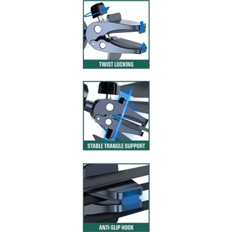 Suport auto iPEAX Holdex negru