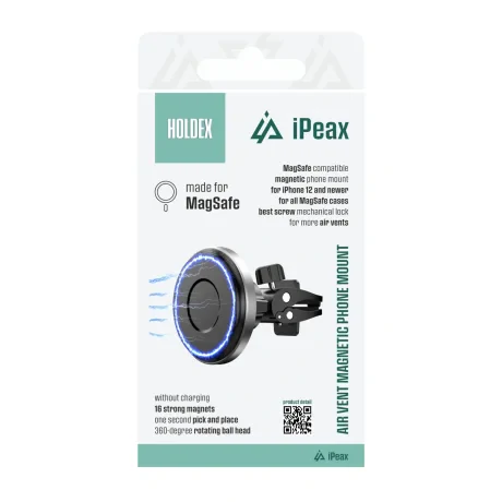 Suport auto iPEAX Holdex negru