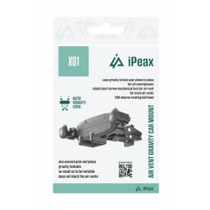 Suport auto iPEAX X01 negru