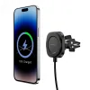 SUPORT AUTO MAGNETIC COMPACT SWISSTEN MagStick CU ÎNCĂRCĂTOR WIRELESS 15W/7.5W (compatibil MagSafe)