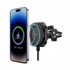 SUPORT AUTO MAGNETIC COMPACT SWISSTEN MagStick CU ÎNCĂRCĂTOR WIRELESS 15W/7.5W (compatibil MagSafe)