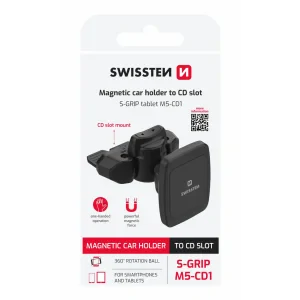 SUPORT AUTO MAGNETIC PENTRU TABLETĂ SWISSTEN S-GRIP M5-CD1