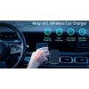 SUPORT AUTO MAGNETIC SWISSTEN CU ÎNCĂRCĂTOR WIRELESS 15W (compatibil MagSafe)
