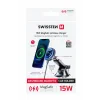 SUPORT AUTO MAGNETIC SWISSTEN CU ÎNCĂRCĂTOR WIRELESS 15W PENTRU BORDUL DE BORD (compatibil cu MagSafe)