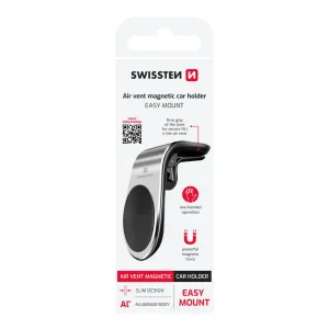 SUPORT AUTO MAGNETIC SWISSTEN EASY MOUNT ARGINTIU