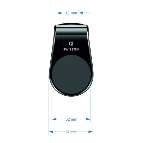 SUPORT AUTO MAGNETIC SWISSTEN EASY MOUNT NEGRU