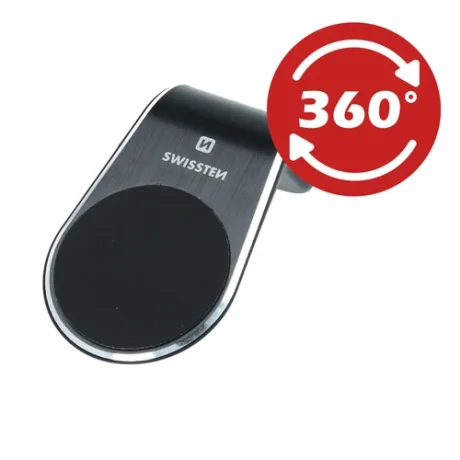 SUPORT AUTO MAGNETIC SWISSTEN EASY MOUNT NEGRU (PACHET ECO)