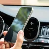 SUPORT AUTO MAGNETIC SWISSTEN MagRide CU ÎNCĂRCĂTOR WIRELESS Qi2 15W (compatibil MagSafe)