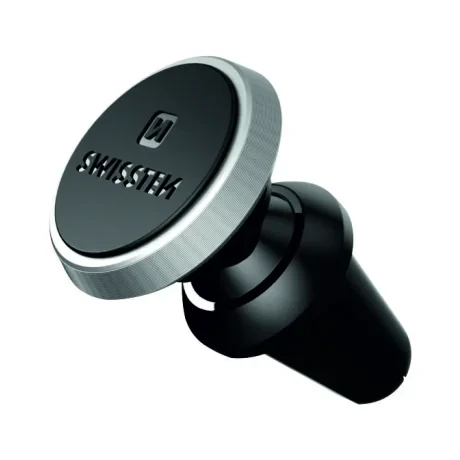 SUPORT AUTO MAGNETIC SWISSTEN S-GRIP GRIZI DE AER AV-M9 NEGRU-ARGENTIU