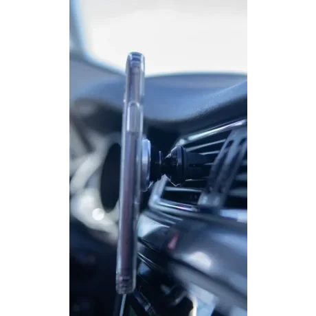 SUPORT AUTO MAGNETIC SWISSTEN S-GRIP GRIZI DE AER AV-M9 NEGRU-ARGENTIU