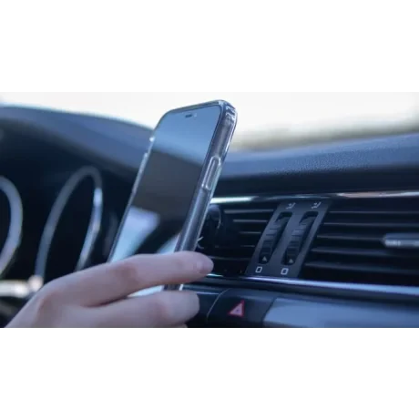 SUPORT AUTO MAGNETIC SWISSTEN S-GRIP GRIZI DE AER AV-M9 NEGRU-ARGENTIU