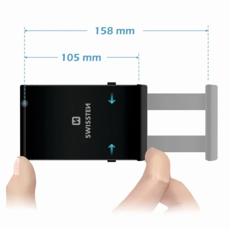 SUPORT AUTO PENTRU TABLETĂ SWISSTEN S-GRIP T1-HK