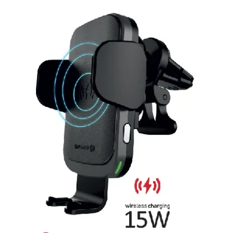 SUPORT AUTO SWISSTEN CU ÎNCĂRCĂTOR WIRELESS S-GRIP W2-AV5