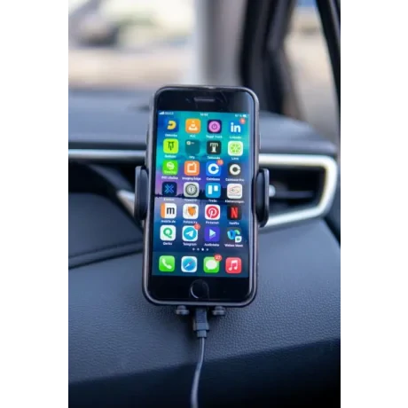 SUPORT AUTO SWISSTEN CU ÎNCĂRCĂTOR WIRELESS S-GRIP W2-AV5