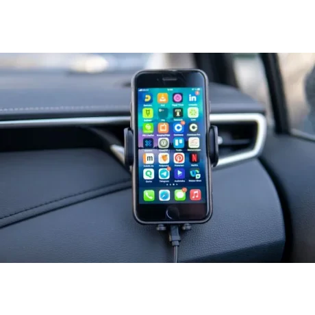 SUPORT AUTO SWISSTEN CU ÎNCĂRCĂTOR WIRELESS S-GRIP W2-AV5