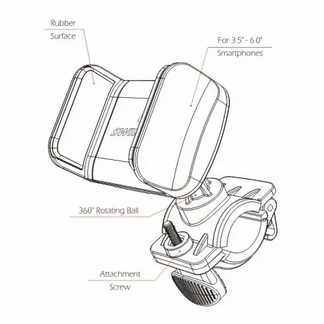 SUPORT BICICLETĂ SWISSTEN S-GRIP BCCL1