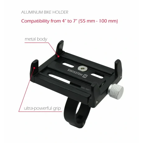 SUPORT DE BICICLETĂ DIN ALUMINIU SWISSTEN BC2