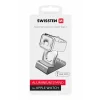 SUPORT DIN ALUMINIU SWISSTEN PENTRU APPLE WATCH ARGINTIU