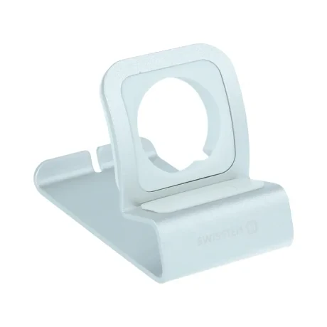 SUPORT DIN ALUMINIU SWISSTEN PENTRU APPLE WATCH ARGINTIU