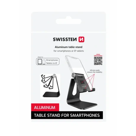 SUPORT DIN ALUMINIU SWISSTEN PENTRU SMARTPHONE